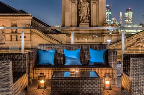 Courthouse Hotel Shoreditch — roof