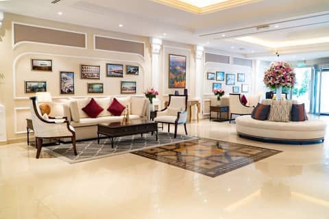 Al Ain Palace Hotel — recepcion & lobby