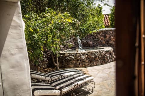 Korakia Pensione — balance & terrace