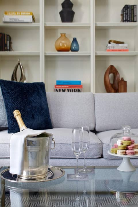 The Peninsula New York — living room