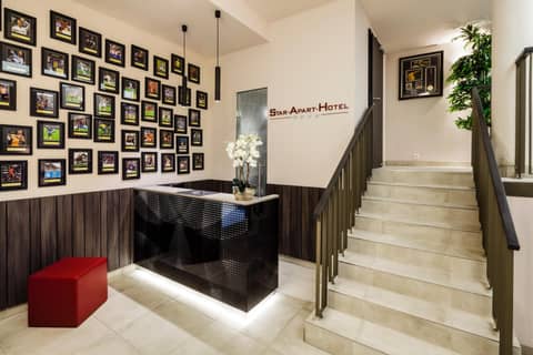 Star Apart Hotel Sachsenhausen — recepcion & lobby