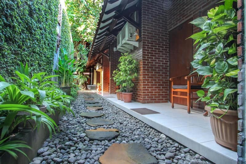 Delta Homestay — balance & terrace