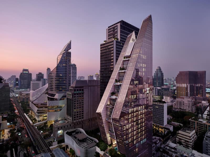 Rosewood Bangkok — building