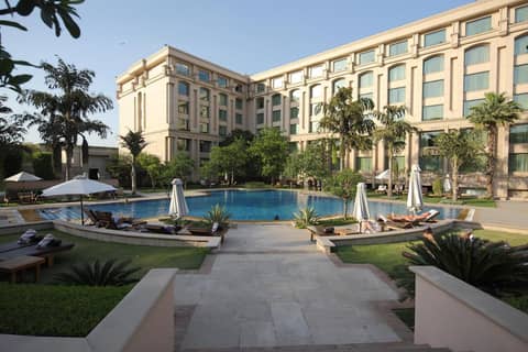 The Grand New Delhi — recepcion & lobby