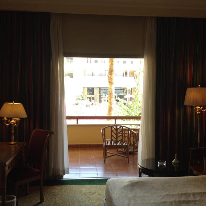 Amarante Pyramids Hotel — balance & terrace