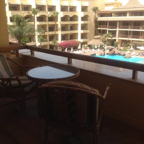 Amarante Pyramids Hotel — balance & terrace