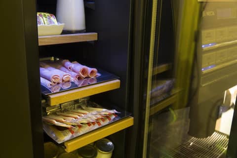 Hôtel Le Fabe — kitchen