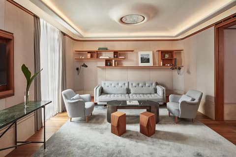 The Berkeley, Maybourne — living room