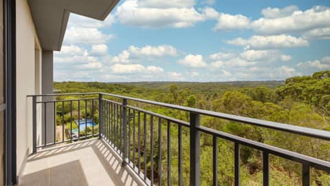 Oaks Sydney North Ryde Suites — balance & terrace