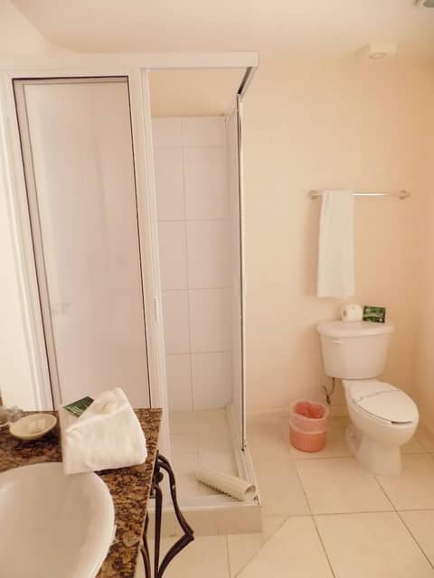 Hotel las Palomas Nuevo Vallarta — bathroom