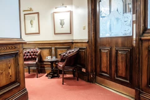 The Mad Hatter Hotel — meeting room