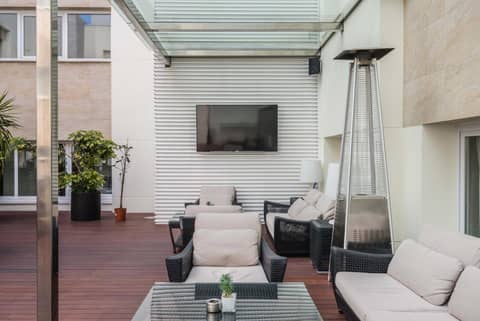 Sercotel Coliseo — balance & terrace