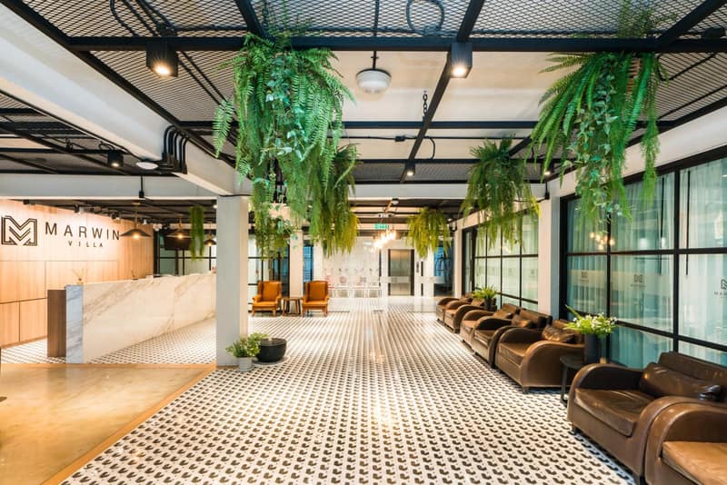 Marwin Villa — recepcion & lobby