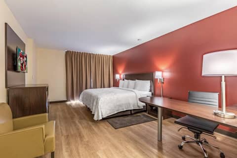 Red Roof Inn PLUS & Suites Houston - IAH Airport SW — hotel room