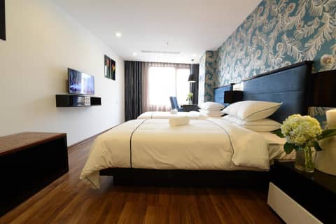 Hôtel Le Joyau Bleu Hanoï — hotel room
