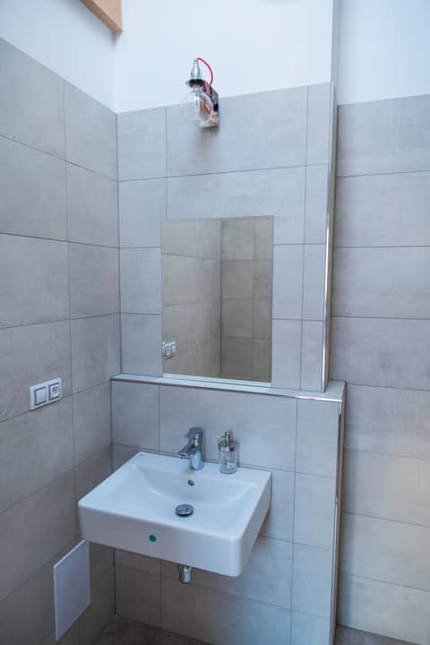 Gregory House — bathroom