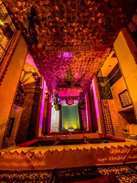 Riad Salma Restaurant Spa — recepcion & lobby