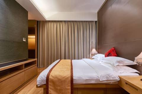 Guangzhou HeeFun Apartment - Poly World Trading Center — bedroom