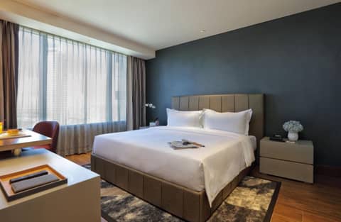 Makati Diamond Residences — hotel room