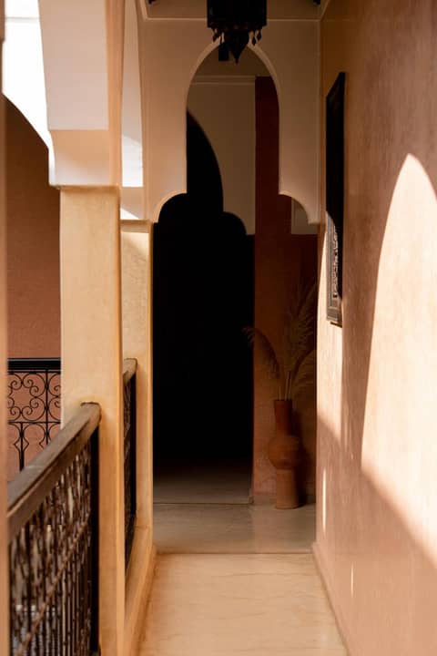 Riad l'Oiseau du Paradis — balance & terrace