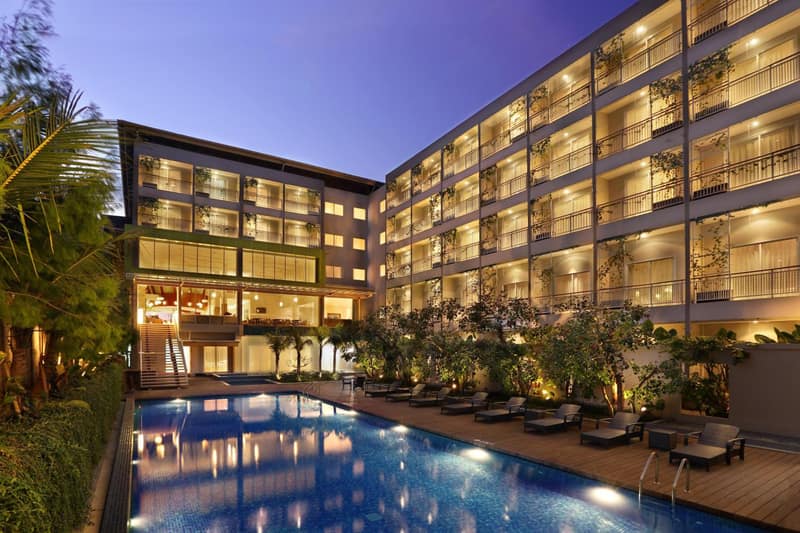 Diamond Hotel Kuta Bali — building