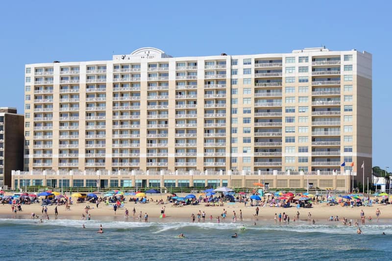 SpringHill Suites by Marriott Virginia Beach Oceanfront — building