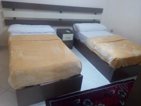 Nour Plaza Hurghada النور بلازا الغردقة — bedroom