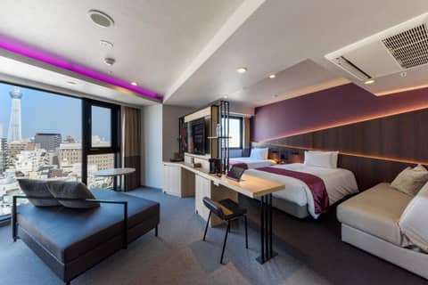 Henn na Hotel Premier Tokyo Asakusa Tawaramachi — hotel room