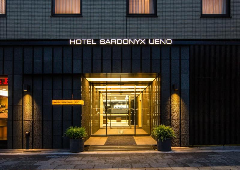 Hotel Sardonyx Ueno — building