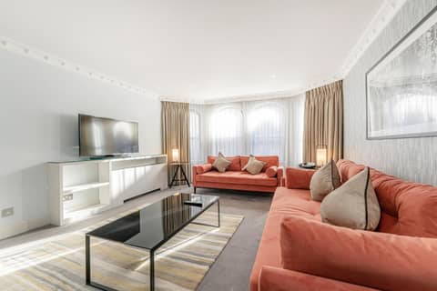 Mayfair House — living room