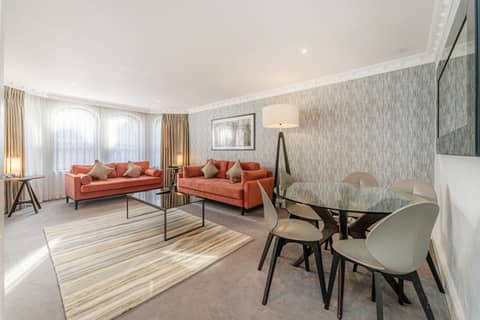 Mayfair House — living room