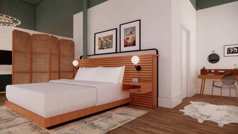 The Myriad Hotel Louisville, Tapestry Collection by Hilton — hotel room