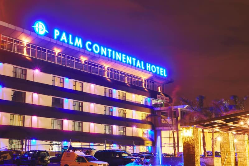 Palm Continental Hotel — building