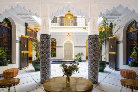 Riad La Vie — recepcion & lobby