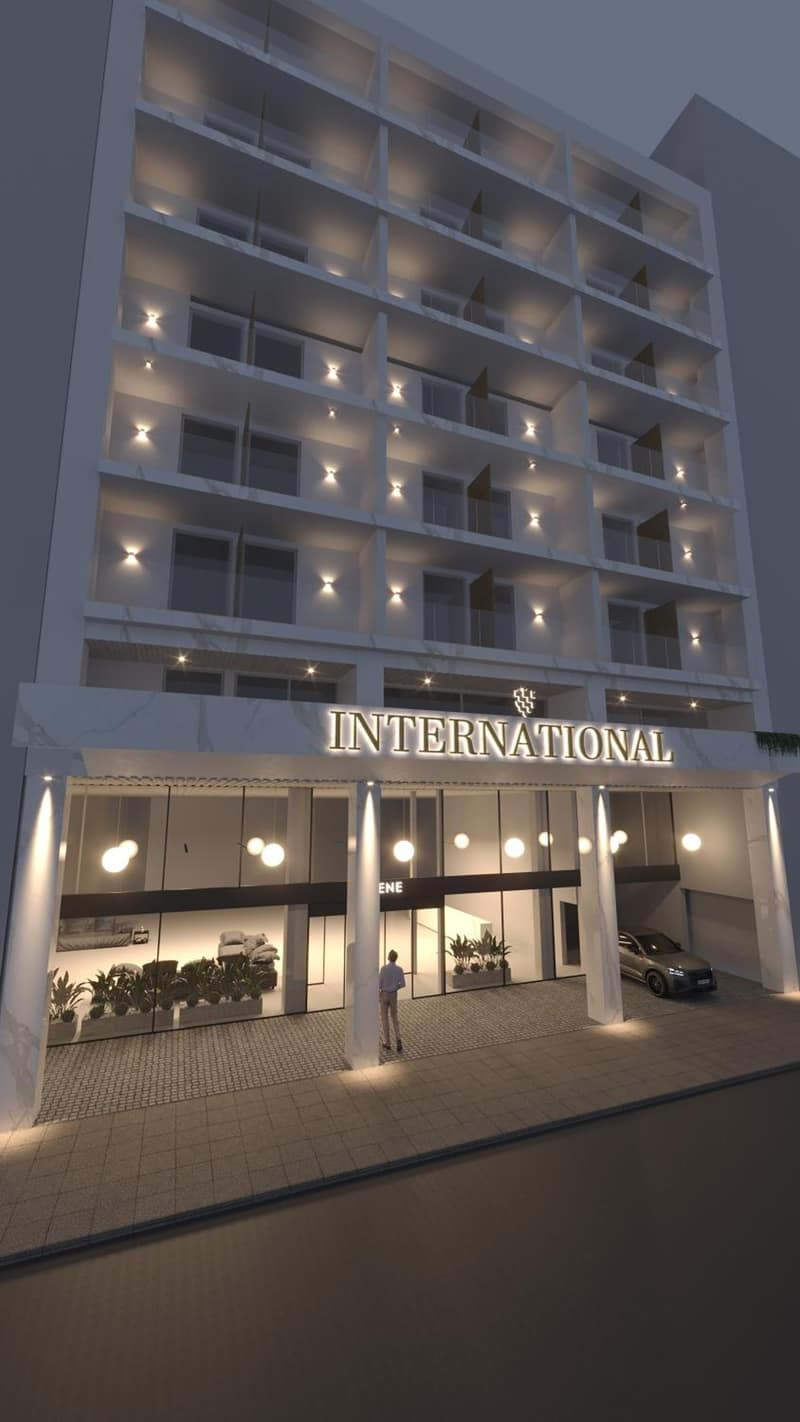 International Atene hotel — building