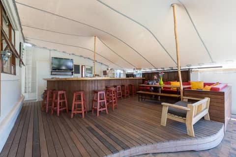 Green Elephant Backpackers — lounge