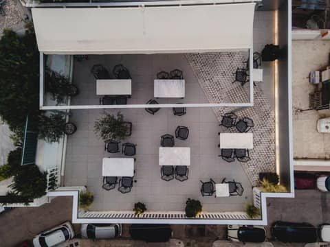 Acropolis View Hotel — balance & terrace