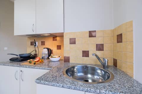 Blue Label Apart House — kitchen