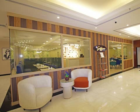 The George Hotel by Saffron Dubai Creek — hotel reception