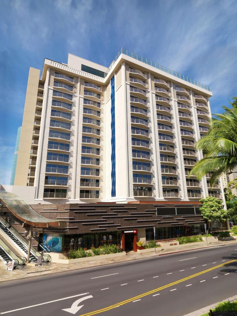 Hilton Grand Vacations Club Hokulani Waikiki Honolulu — building