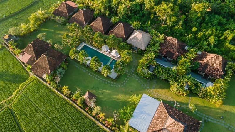 Aswanaya Villas Ubud — building