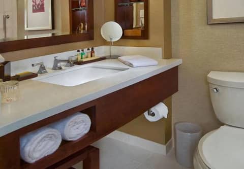 Louisville Marriott East — bathroom