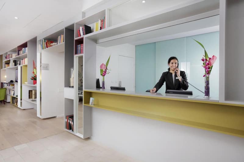 Citadines Part-Dieu Lyon — recepcion & lobby