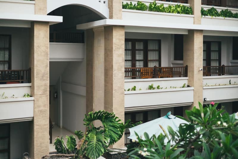 Fourteen Roses Beach Hotel — building