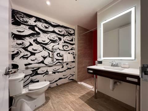 Ahern Hotel Las Vegas — bathroom