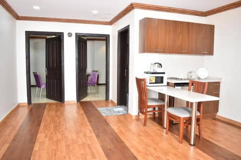 Diva Serviced Apartments — kitchen