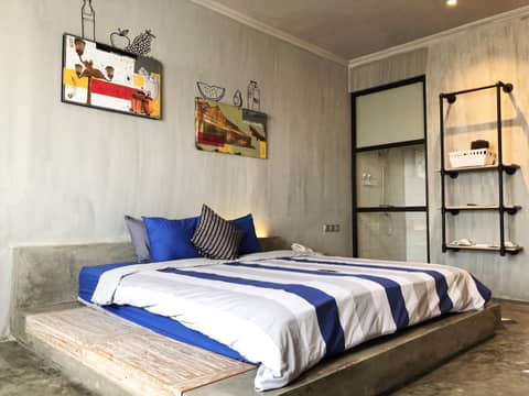 the AMARTYA — hotel room