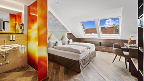 Hotel Deutsche Eiche — hotel room