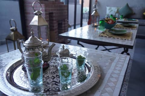 Riad Le Petit Joyau — dining