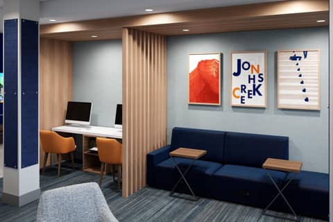 Holiday Inn Express Asheville Woodfin by IHG — lounge
